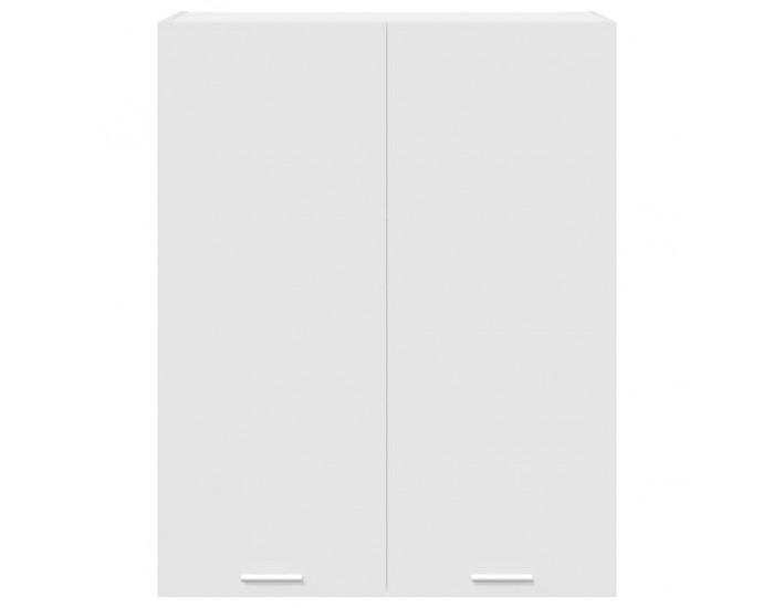 Sonata H Висящ шкаф с рафт Riga Бяло 80 x 31 x 100 см Инженерно дърво