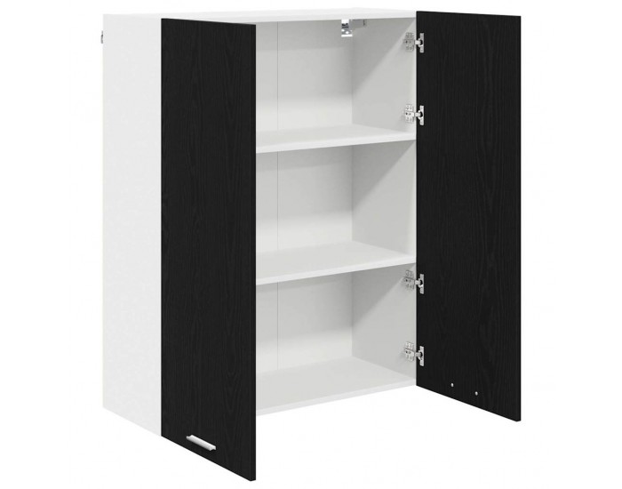 Sonata H Висящ шкаф Riga Черния дъб 80 x 31 x 100 см Инженерно дърво