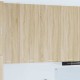 Sonata H Висящ шкаф Riga Сонома дъб 80 x 31 x 100 см Инженерно дърво
