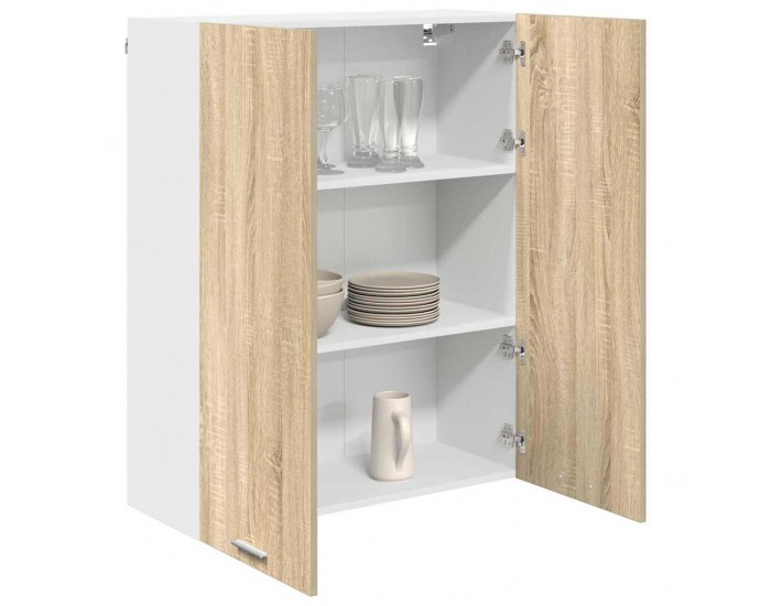 Sonata H Висящ шкаф Riga Сонома дъб 80 x 31 x 100 см Инженерно дърво