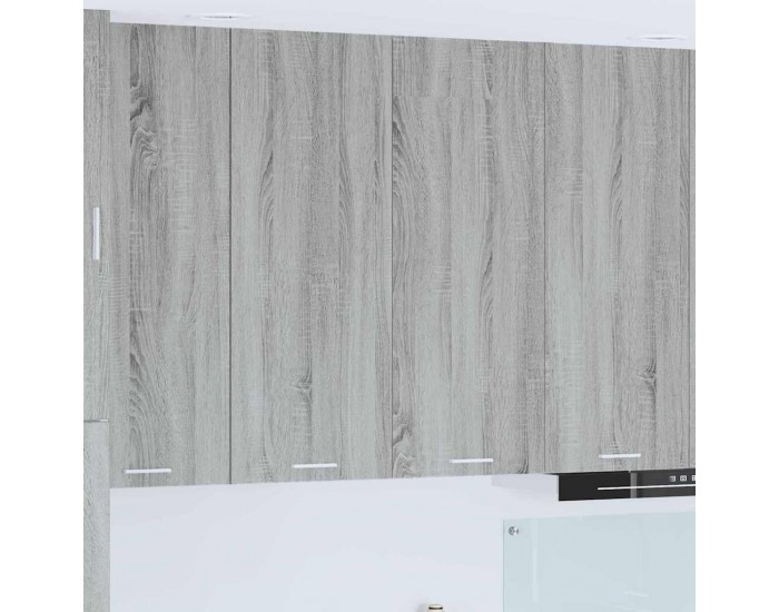 Sonata H Висящ шкаф Riga Сив Сонома 80 x 31 x 100 см Инженерно дърво