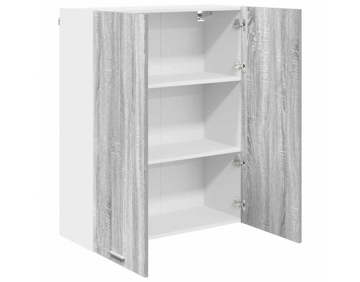 Sonata H Висящ шкаф Riga Сив Сонома 80 x 31 x 100 см Инженерно дърво