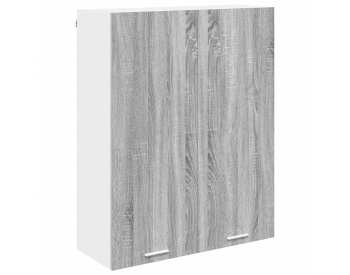 Sonata H Висящ шкаф Riga Сив Сонома 80 x 31 x 100 см Инженерно дърво
