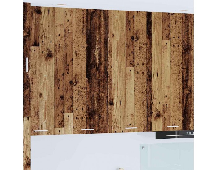 Sonata H Висящ шкаф Riga Старо дърво 80 x 31 x 100 см Инженерно дърво