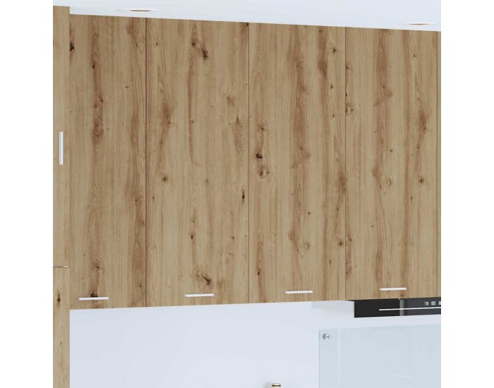 Sonata H Висящ шкаф с рафт Riga Дъб 80 x 31 x 100 см Инженерно дърво