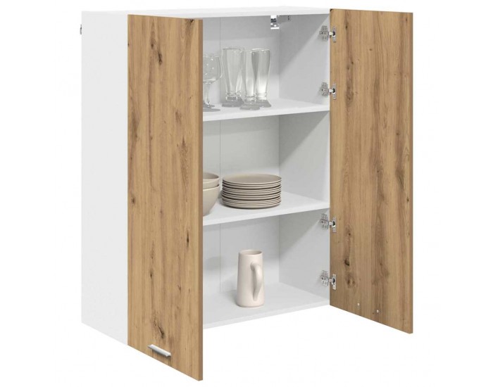 Sonata H Висящ шкаф с рафт Riga Дъб 80 x 31 x 100 см Инженерно дърво