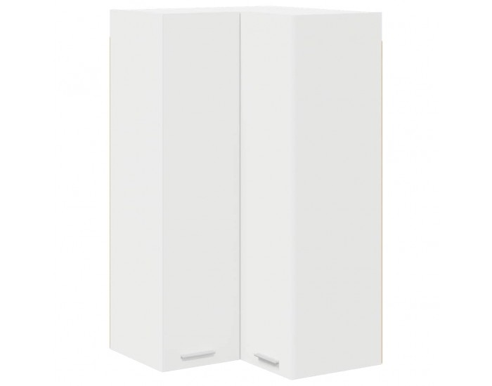 Sonata H Висящ шкаф с рафт Riga Бяло 57 x 57 x 100 см Инженерно дърво