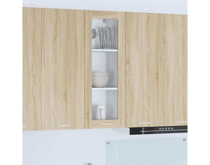 Sonata H Висящ шкаф Riga Сонома дъб 40 x 31 x 100 см Инженерно дърво