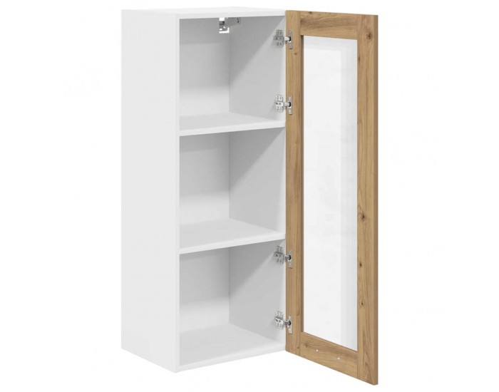 Sonata H Висящ шкаф с рафт Riga Дъб 40 x 31 x 100 см Инженерно дърво