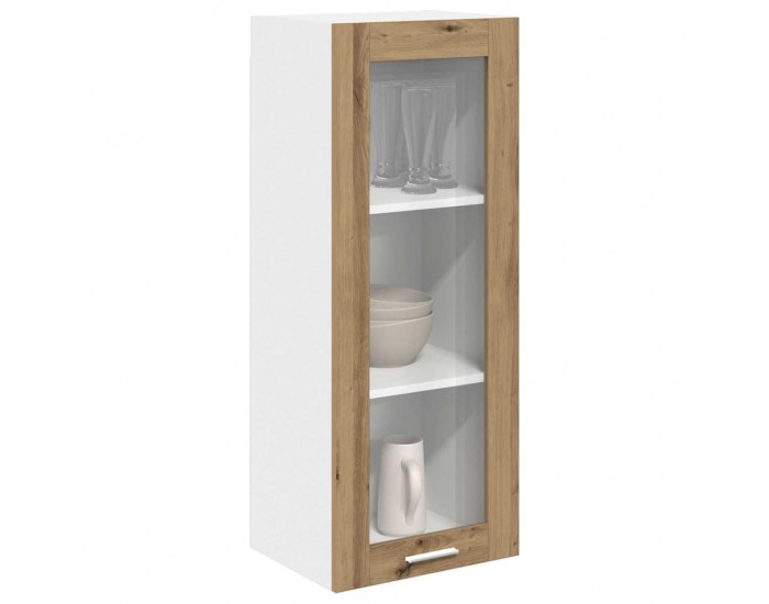 Sonata H Висящ шкаф с рафт Riga Дъб 40 x 31 x 100 см Инженерно дърво