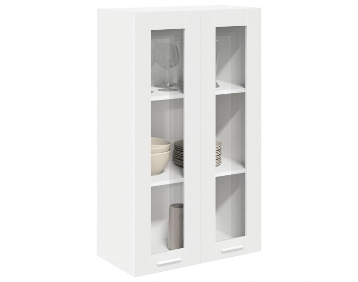 Sonata H Висящ шкаф с рафт Riga Бяло 60 x 31 x 100 см Инженерно дърво