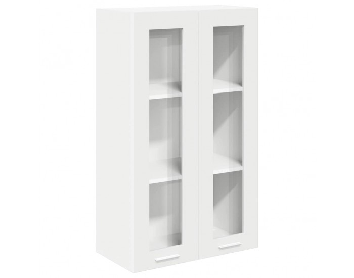 Sonata H Висящ шкаф с рафт Riga Бяло 60 x 31 x 100 см Инженерно дърво