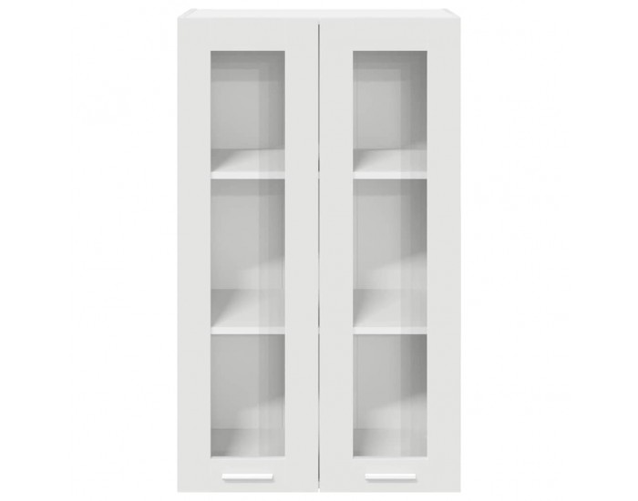 Sonata H Висящ шкаф с рафт Riga Бяло 60 x 31 x 100 см Инженерно дърво