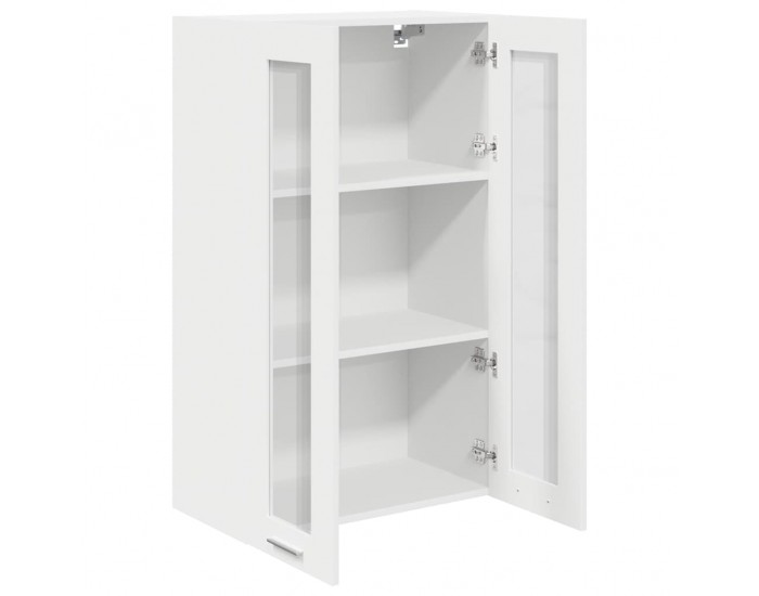 Sonata H Висящ шкаф с рафт Riga Бяло 60 x 31 x 100 см Инженерно дърво