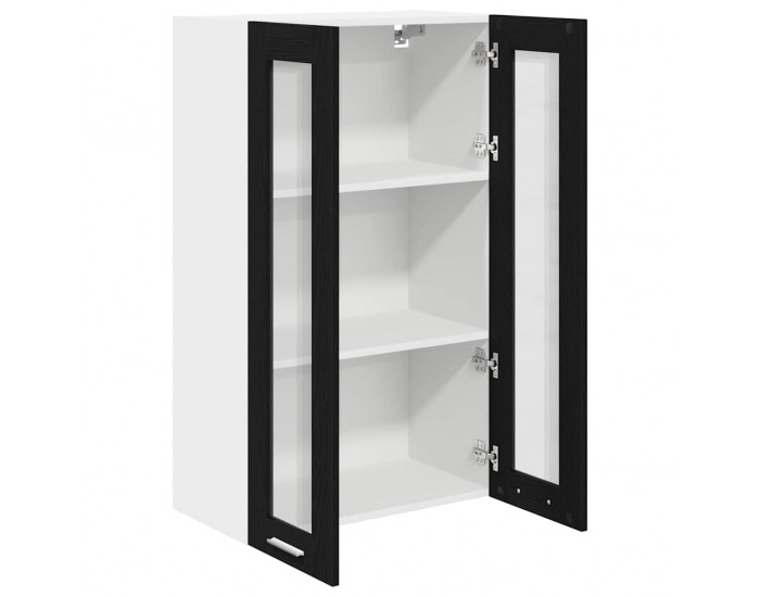 Sonata H Висящ шкаф Riga Черния дъб 60 x 31 x 100 см Инженерно дърво