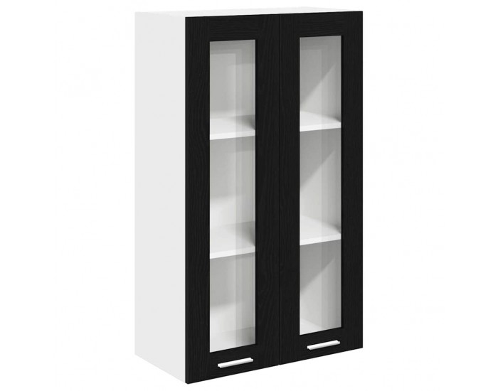 Sonata H Висящ шкаф Riga Черния дъб 60 x 31 x 100 см Инженерно дърво