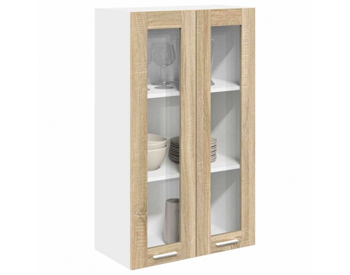 Sonata H Висящ шкаф Riga Сонома дъб 60 x 31 x 100 см Инженерно дърво