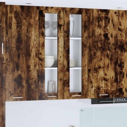 Sonata H Висящ шкаф Riga Димян дъб 60 x 31 x 100 см Инженерно дърво - Модули Sonata