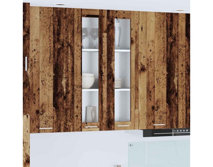 Sonata H Висящ шкаф Riga Старо дърво 60 x 31 x 100 см Инженерно дърво