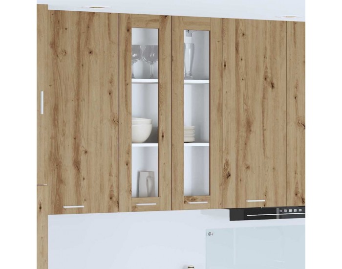 Sonata H Висящ шкаф с рафт Riga Дъб 60 x 31 x 100 см Инженерно дърво