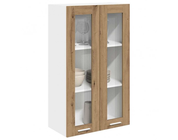 Sonata H Висящ шкаф с рафт Riga Дъб 60 x 31 x 100 см Инженерно дърво