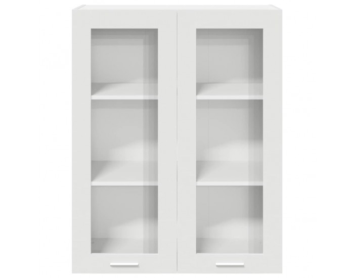 Sonata H Висящ шкаф с рафт Riga Бяло 80 x 31 x 100 см Инженерно дърво