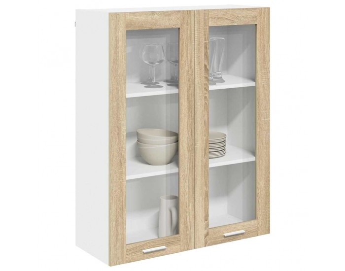 Sonata H Висящ шкаф Riga Сонома дъб 80 x 31 x 100 см Инженерно дърво