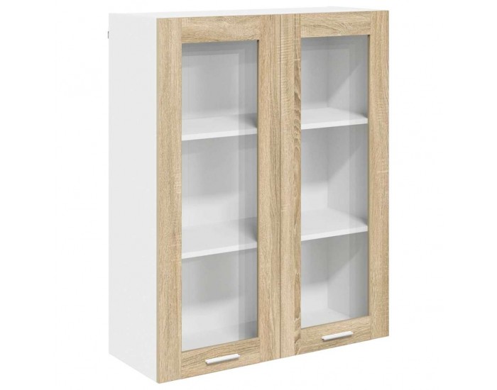 Sonata H Висящ шкаф Riga Сонома дъб 80 x 31 x 100 см Инженерно дърво