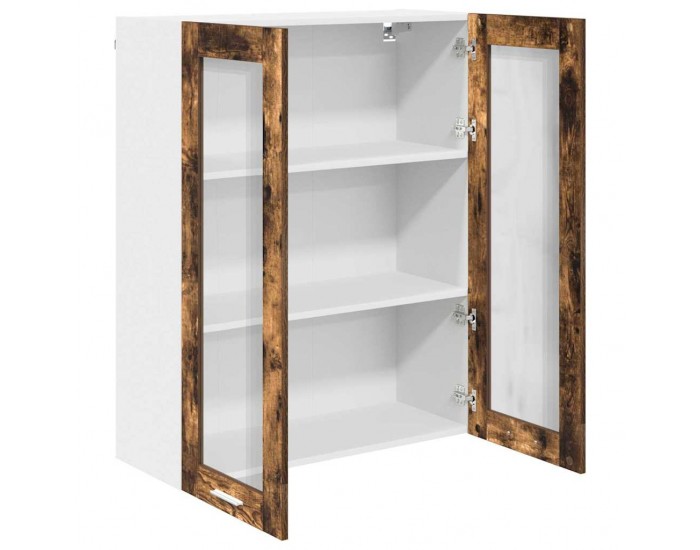 Sonata H Висящ шкаф Riga Димян дъб 80 x 31 x 100 см Инженерно дърво