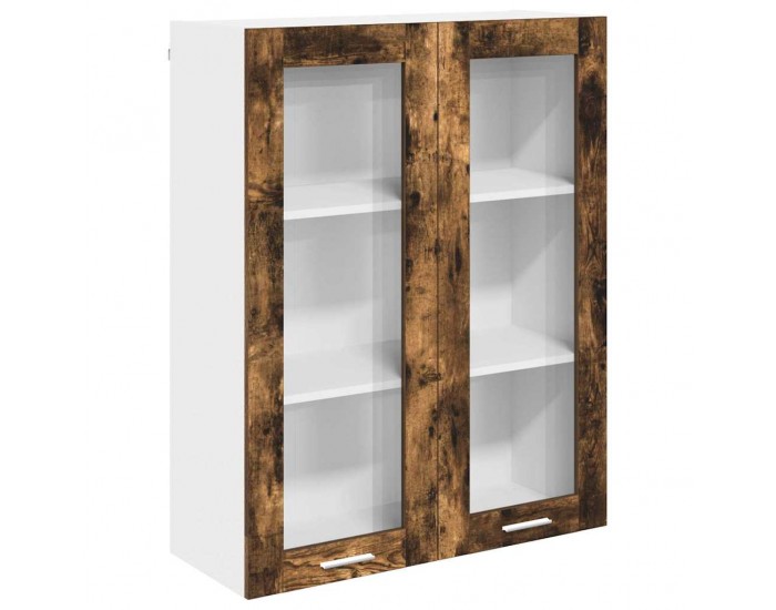 Sonata H Висящ шкаф Riga Димян дъб 80 x 31 x 100 см Инженерно дърво