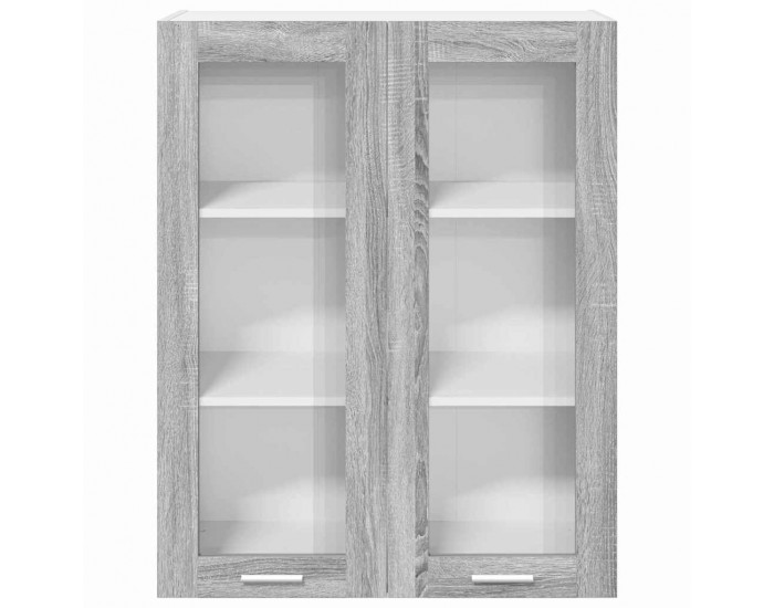 Sonata H Висящ шкаф Riga Сив Сонома 80 x 31 x 100 см Инженерно дърво