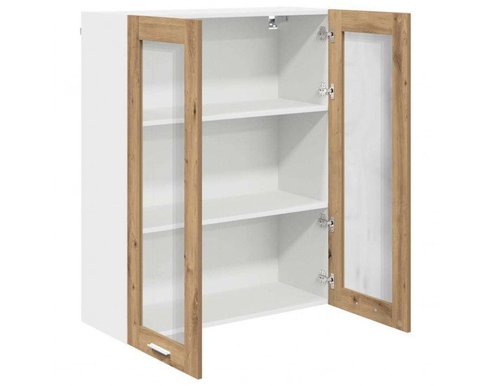 Sonata H Висящ шкаф с рафт Riga Дъб 80 x 31 x 100 см Инженерно дърво