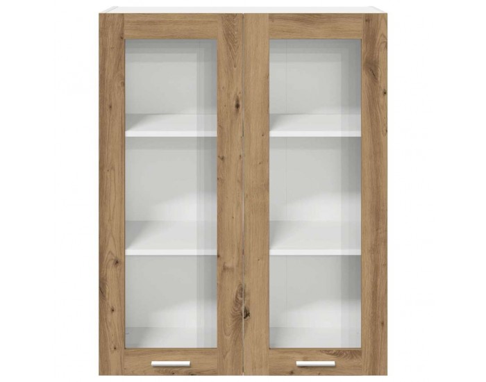 Sonata H Висящ шкаф с рафт Riga Дъб 80 x 31 x 100 см Инженерно дърво