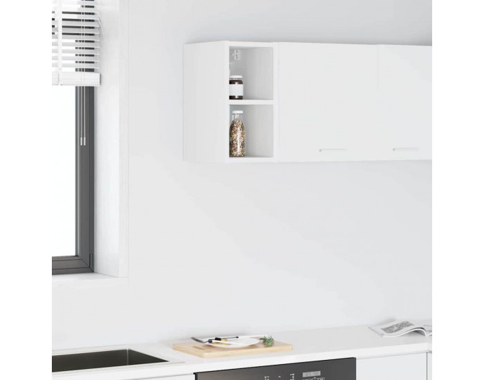 Sonata H Висящ шкаф с рафт Riga Бяло 20 x 29,5 x 40 см Инженерно дърво