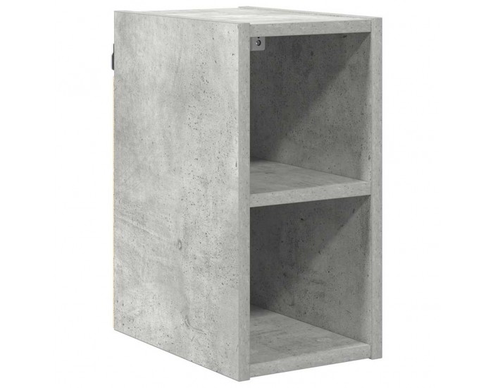 Sonata H Висящ шкаф с рафт Riga Циментено сиво 20 x 29,5 x 40 см