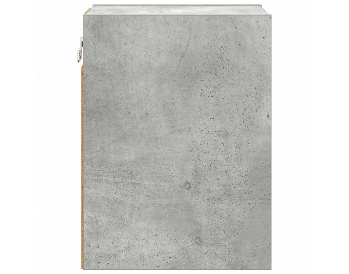 Sonata H Висящ шкаф с рафт Riga Циментено сиво 20 x 29,5 x 40 см