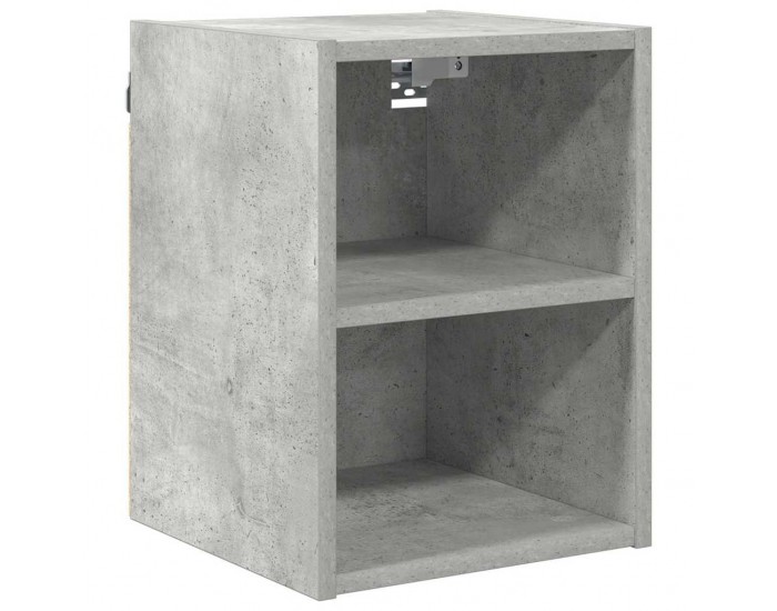 Sonata H Висящ шкаф с рафт Riga Циментено сиво 30 x 29,5 x 40 см