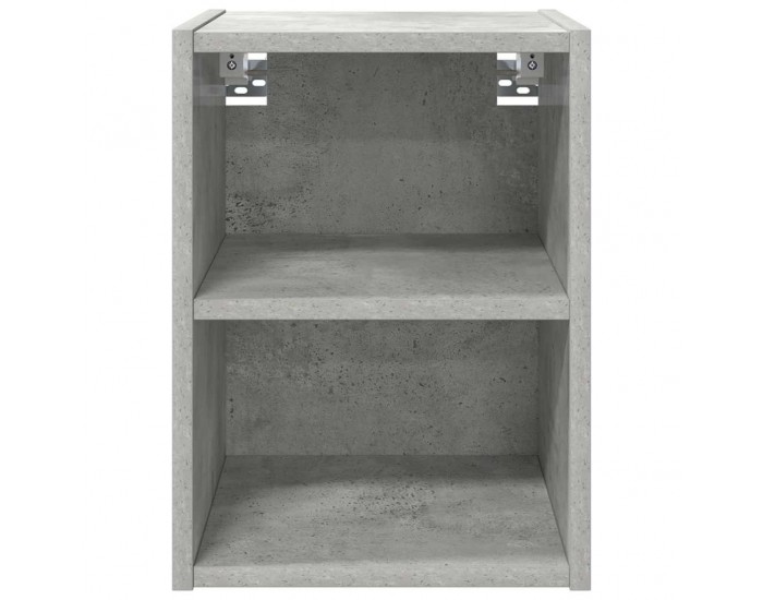 Sonata H Висящ шкаф с рафт Riga Циментено сиво 30 x 29,5 x 40 см