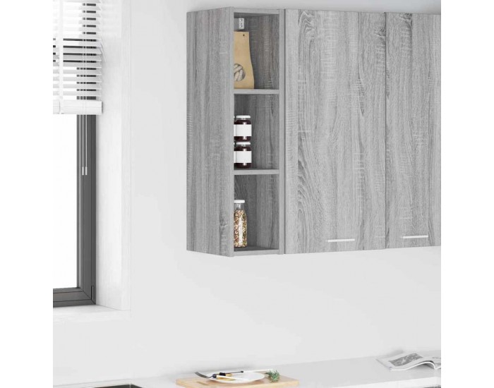 Sonata H Висящ шкаф Riga Сив Сонома 20 x 29,5 x 80 см Инженерно дърво