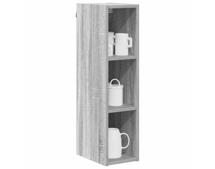 Sonata H Висящ шкаф Riga Сив Сонома 20 x 29,5 x 80 см Инженерно дърво