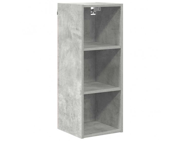 Sonata H Висящ шкаф с рафт Riga Циментено сиво 30 x 29,5 x 80 см