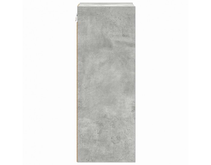 Sonata H Висящ шкаф с рафт Riga Циментено сиво 30 x 29,5 x 80 см