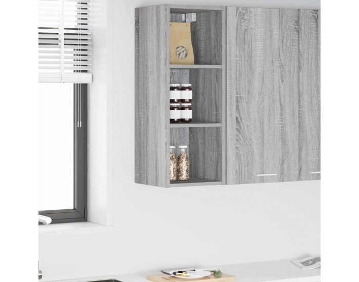 Sonata H Висящ шкаф Riga Сив Сонома 30 x 29,5 x 80 см Инженерно дърво