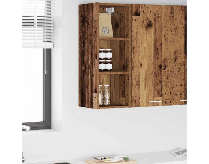 Sonata H Висящ шкаф Riga Старо дърво 30 x 29,5 x 80 см Инженерно дърво