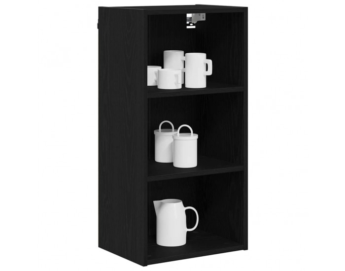 Sonata H Висящ шкаф Riga Черния дъб 40 x 29,5 x 80 см Инженерно дърво
