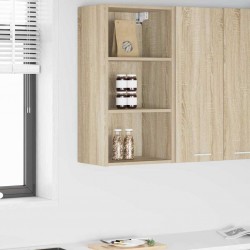 Sonata H Висящ шкаф Riga Сонома дъб 40 x 29,5 x 80 см Инженерно дърво - Модули Sonata