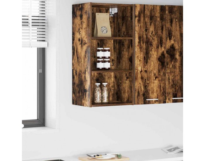 Sonata H Висящ шкаф Riga Димян дъб 40 x 29,5 x 80 см Инженерно дърво