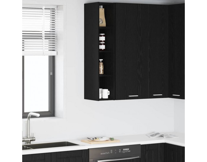Sonata H Висящ шкаф Riga Черния дъб 20 x 29,5 x 100 см Инженерно дърво