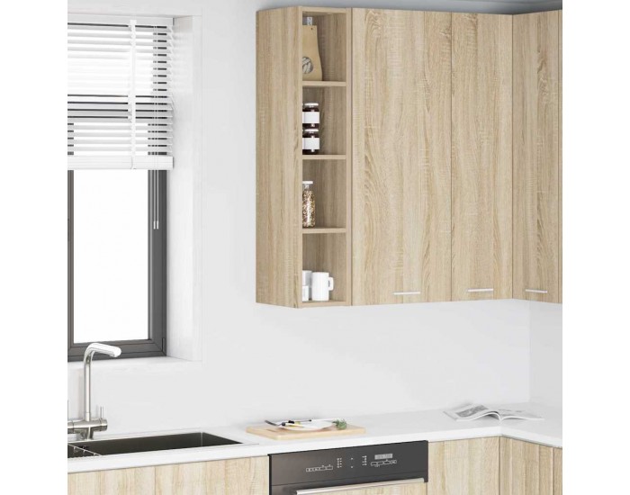 Sonata H Висящ шкаф Riga Сонома дъб 20 x 29,5 x 100 см Инженерно дърво