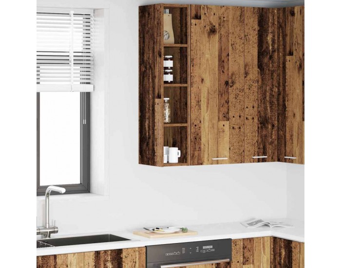 Sonata H Висящ шкаф Riga Старо дърво 20 x 29,5 x 100 см Инженерно дърво